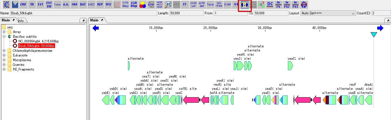 In Silico Biology Com 逆相補鎖デザイン